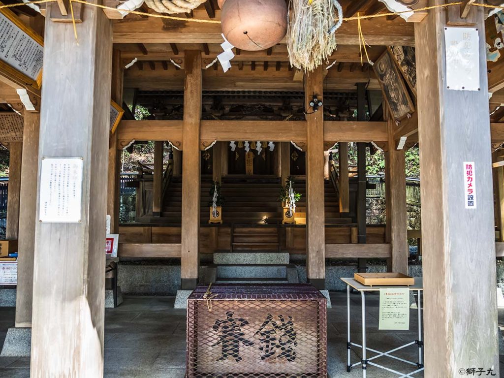 坂本神社諏訪社　拝殿