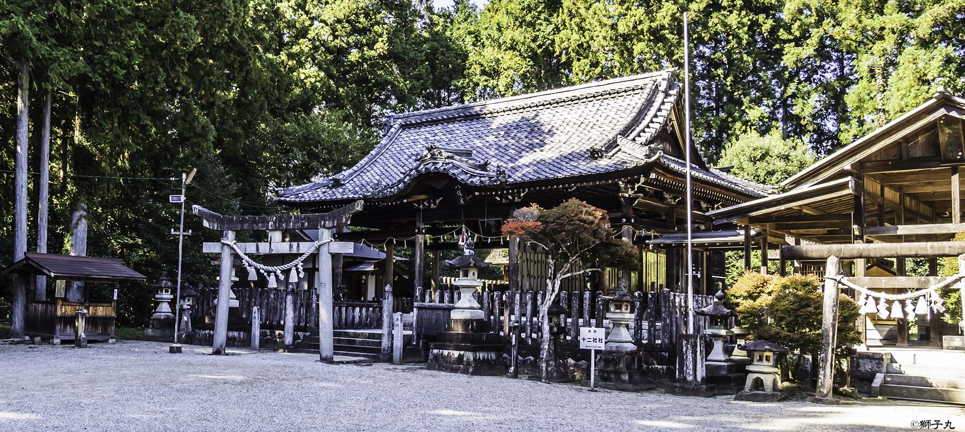 坂下神社・坂下護国神社・十二社社【木曽義仲公ゆかりの神社】
