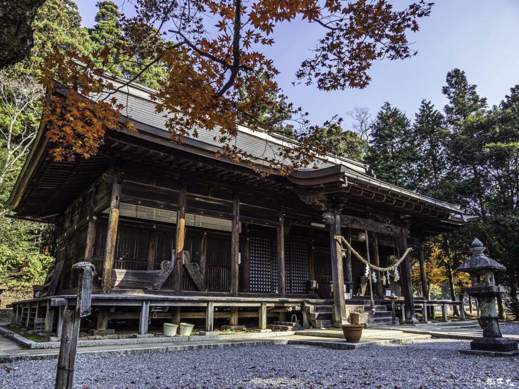 八王子神社　日本大正村　拝殿