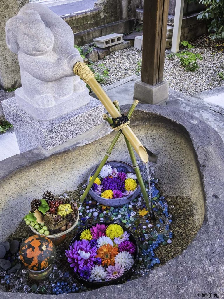 三輪神社（愛知県名古屋市）　手水舎