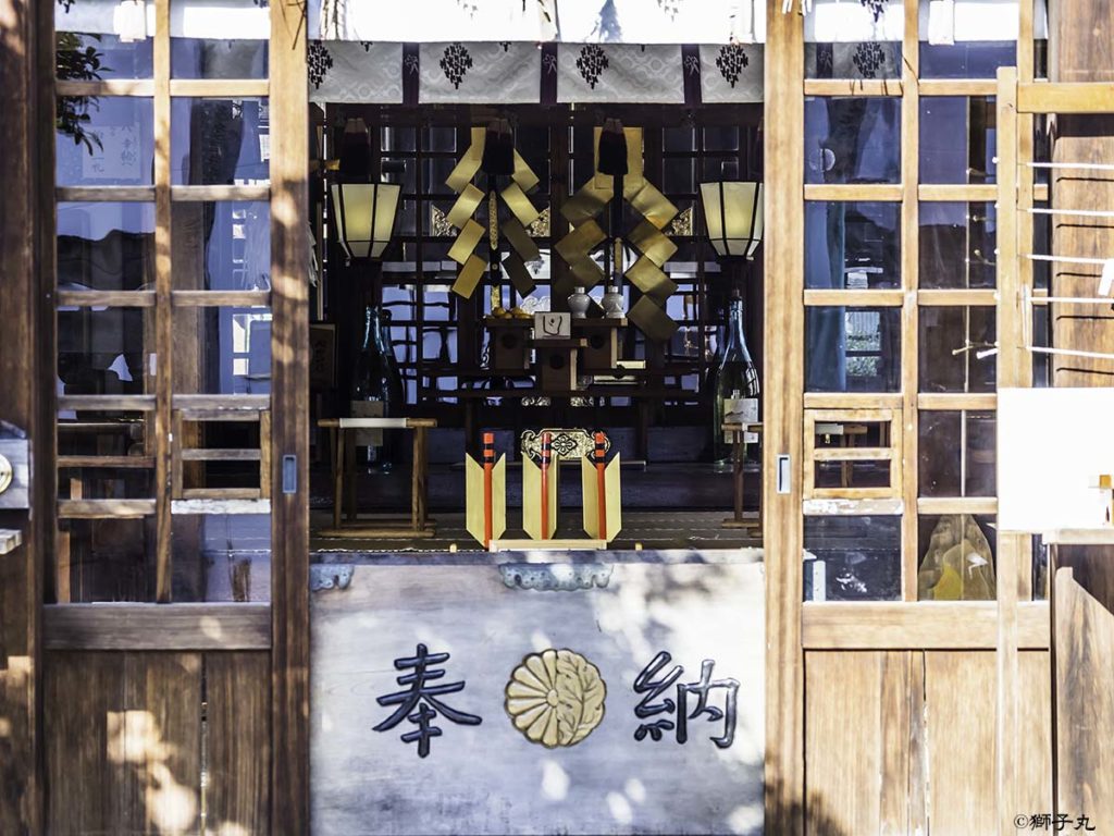 三輪神社（愛知県名古屋市）　拝殿