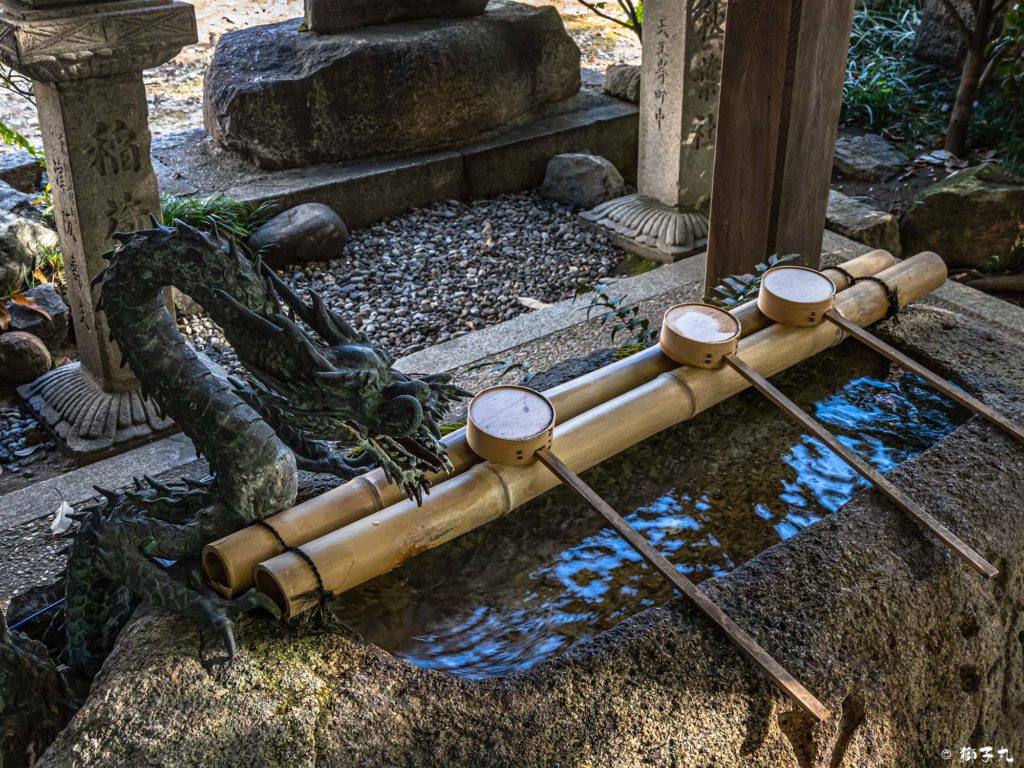 洲崎神社（愛知県名古屋市）　手水舎