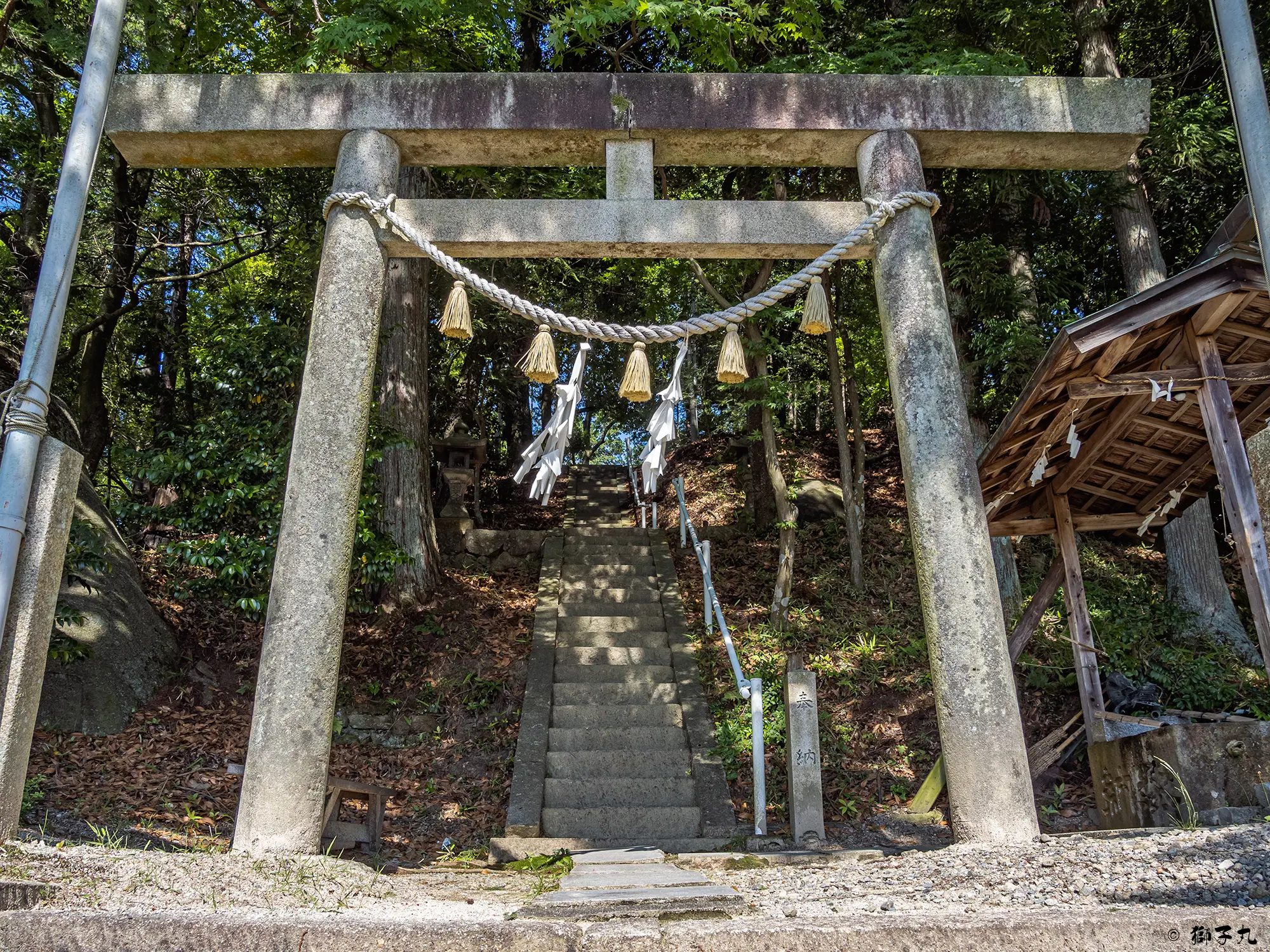 丸山神社（中津川市苗木） | 一の鳥居