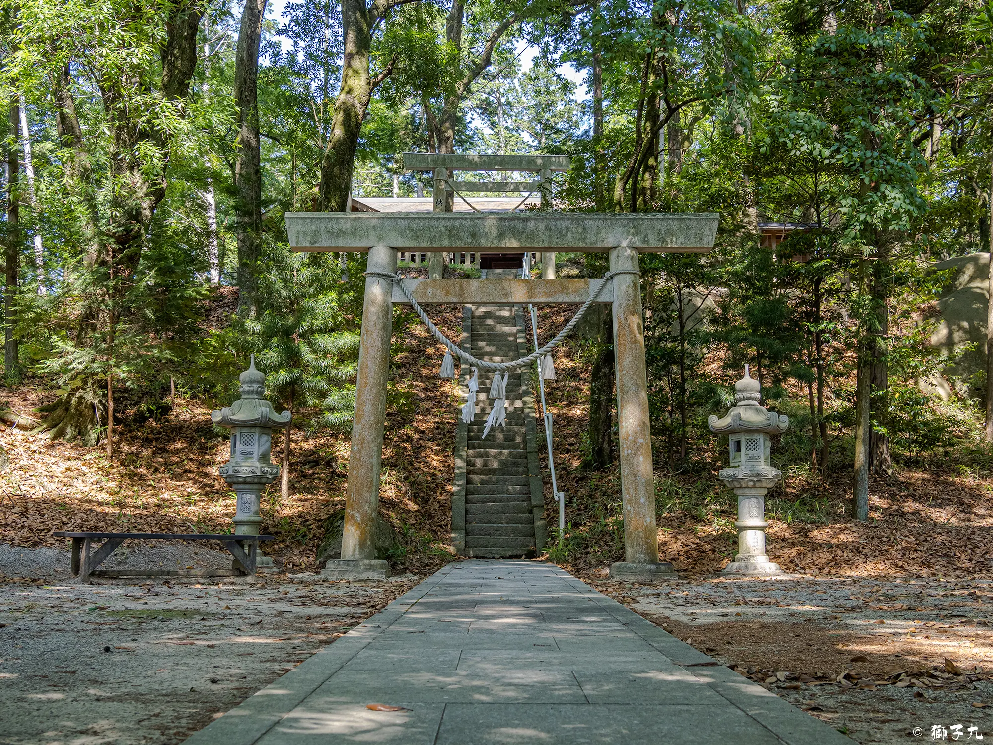 丸山神社（中津川市苗木） | 二の鳥居