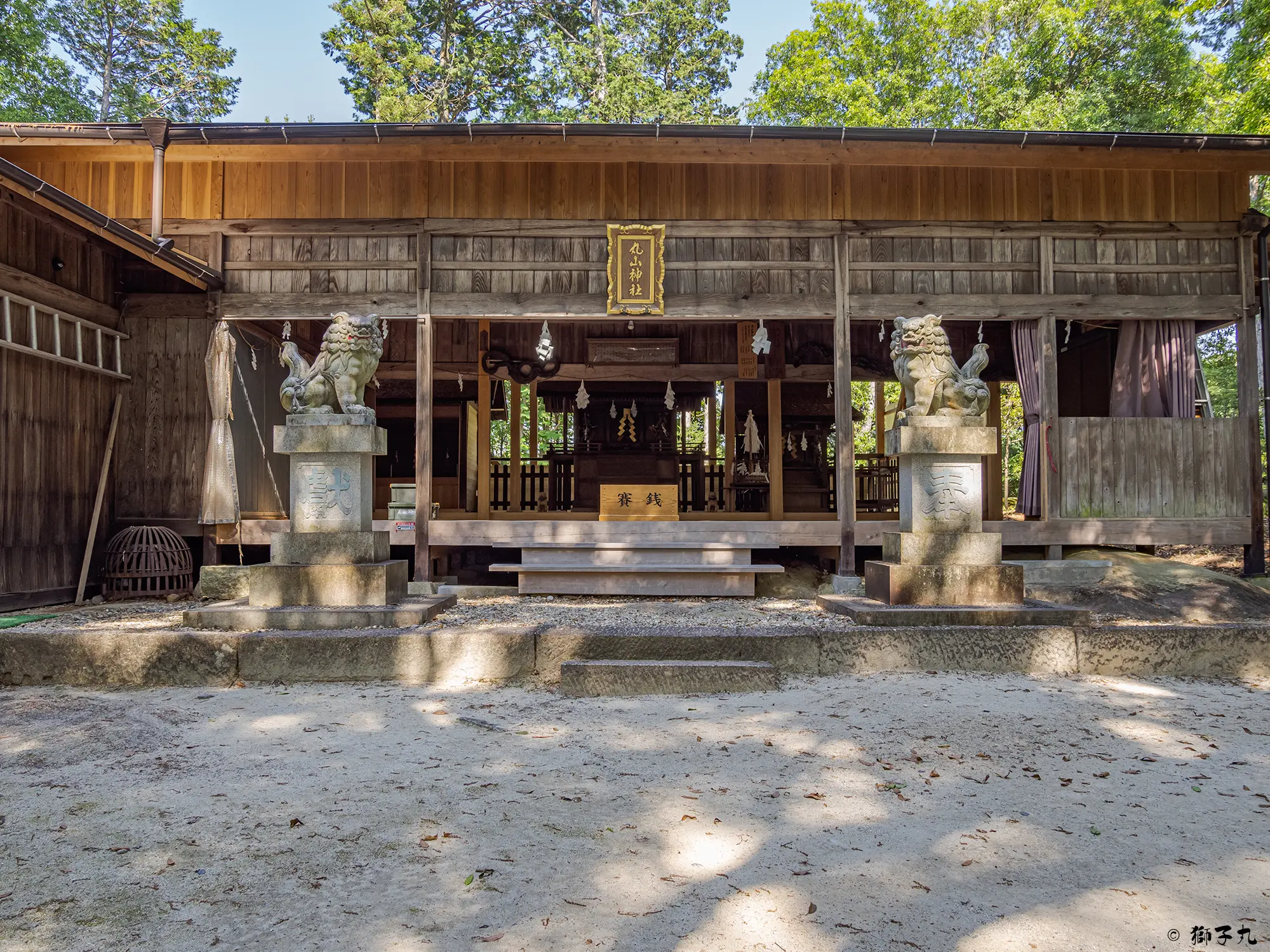 丸山神社（中津川市苗木） | 拝殿