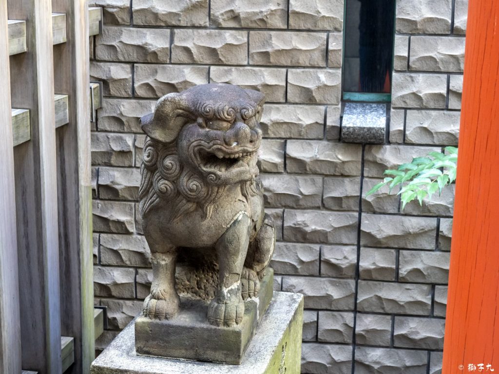 桜天神社 - 狛犬（阿形）