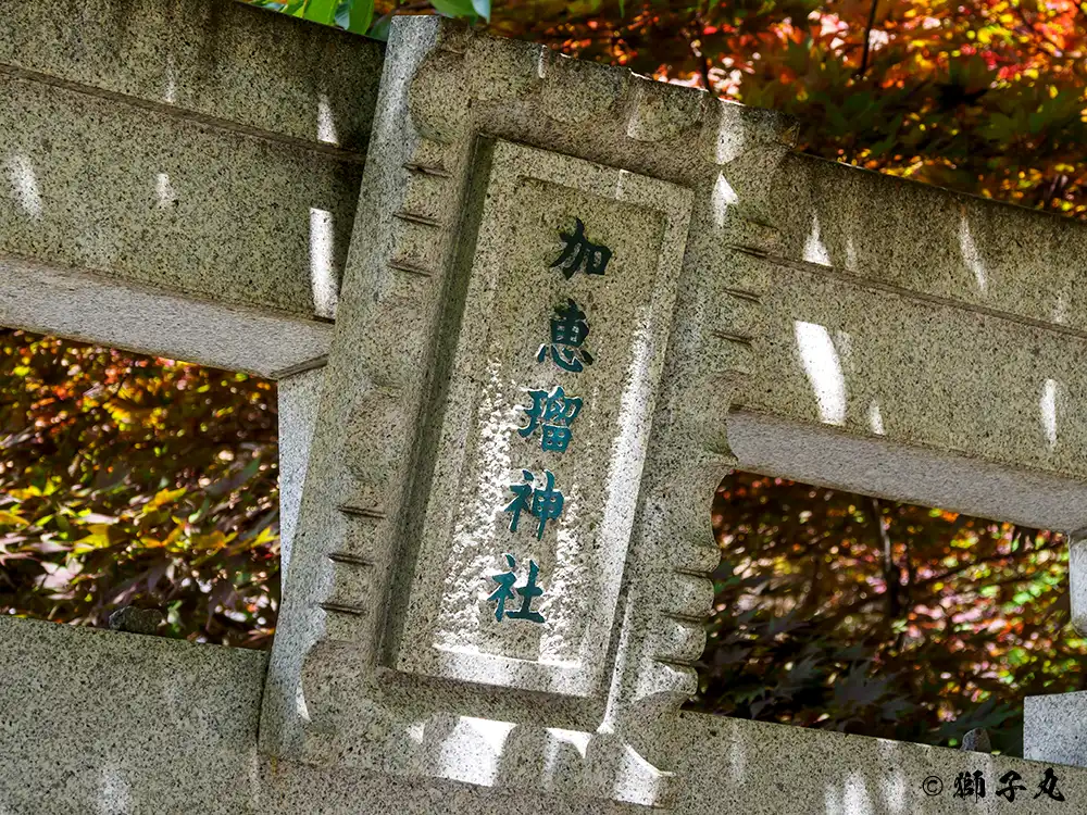 下呂温泉 加恵瑠神社（かえる神社） 扁額