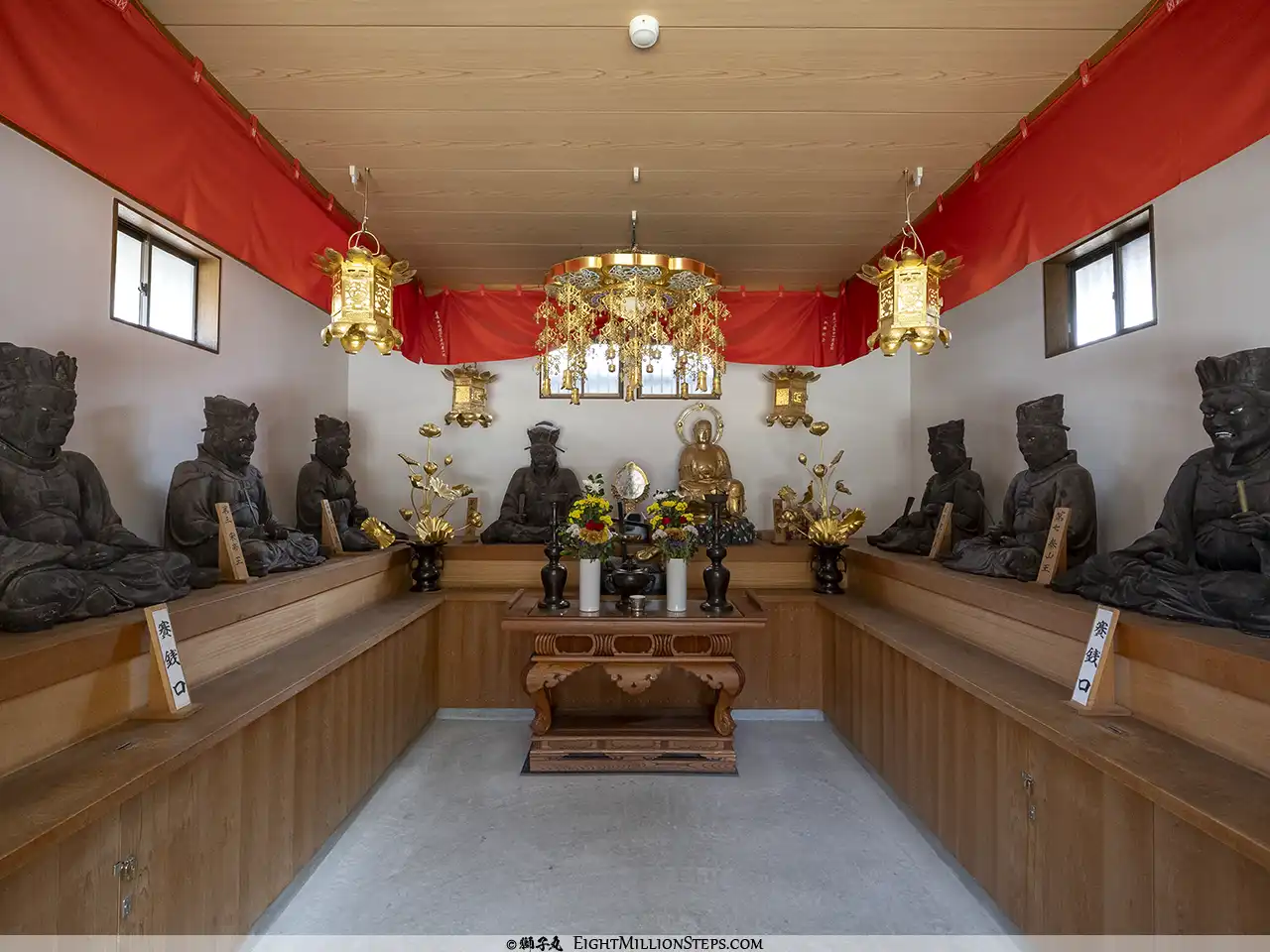 甚目寺観音（鳳凰山 甚目寺）　十王堂内