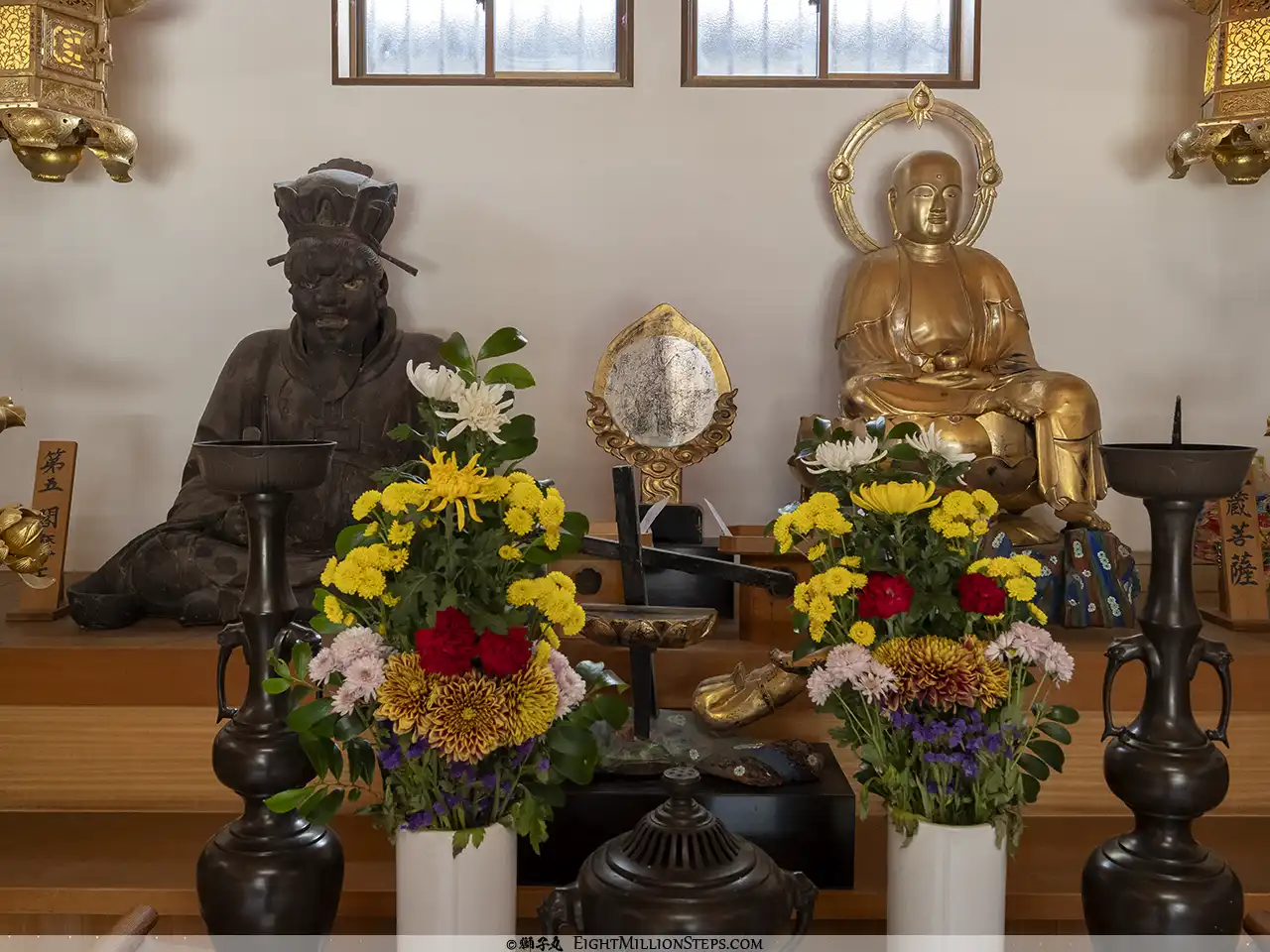 甚目寺観音（鳳凰山 甚目寺）　十王堂内 仏像
