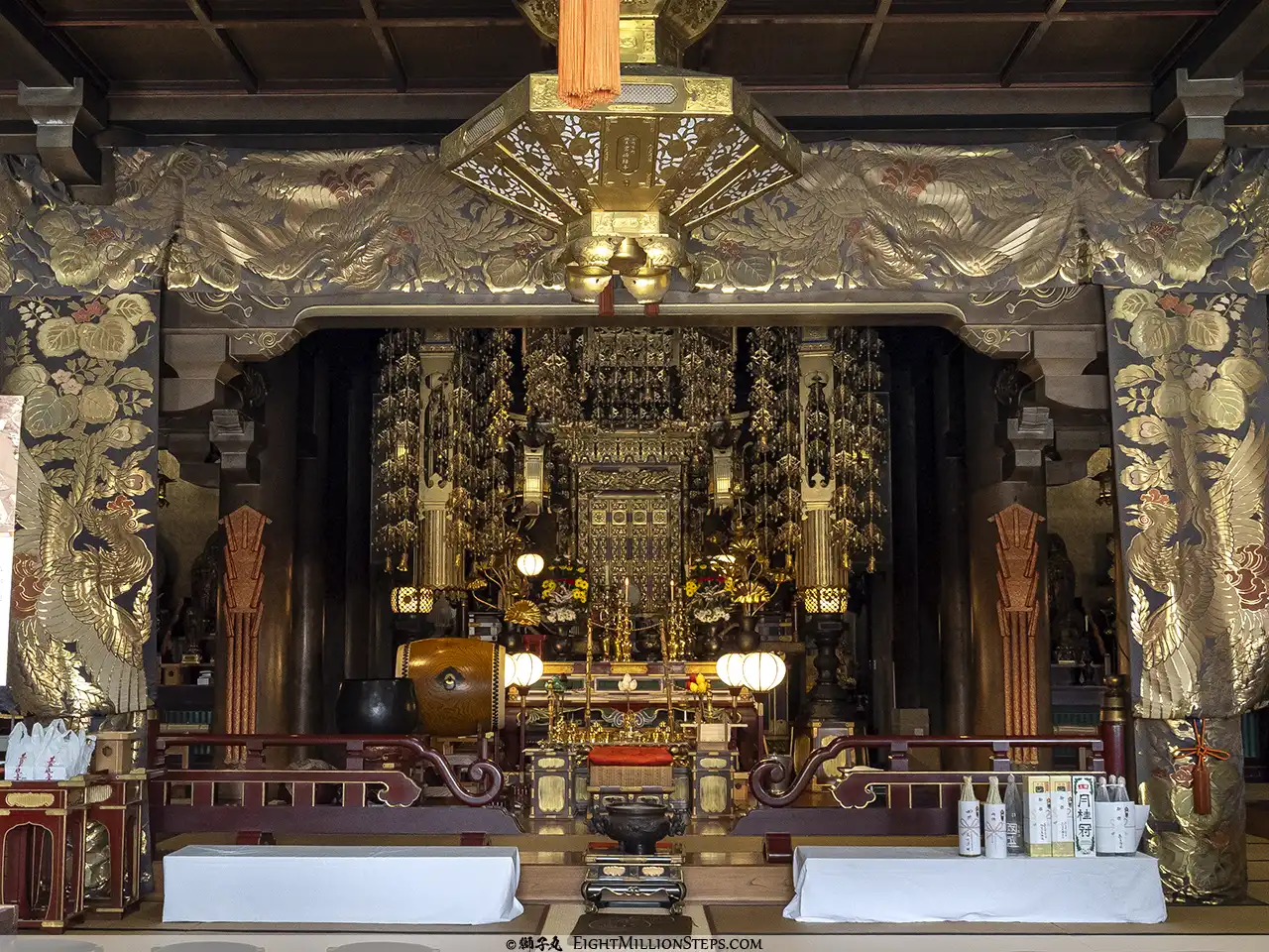 甚目寺観音（鳳凰山 甚目寺）　本堂 内陣