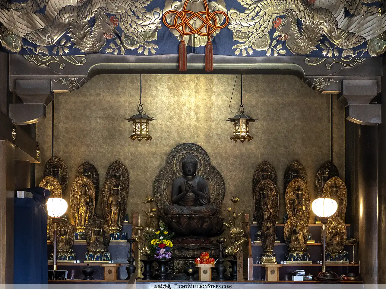 甚目寺観音（鳳凰山 甚目寺）　本堂 左脇陣